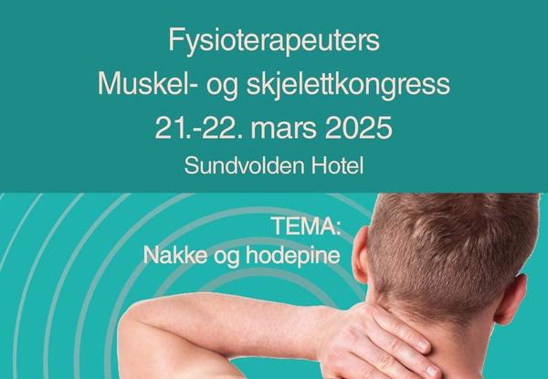 Velkommen til  Fysioterapeuters Muskel- og skjelettkongress 2025