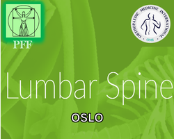 OMI - 1B - Grunnkurs i klinisk diagnostikk og behandling av korsrygg - OSLO